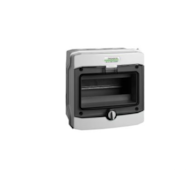 Noark plast. obudowa instal., natynk., IP65, 1 rząd, 1x4 moduły PHS 4T